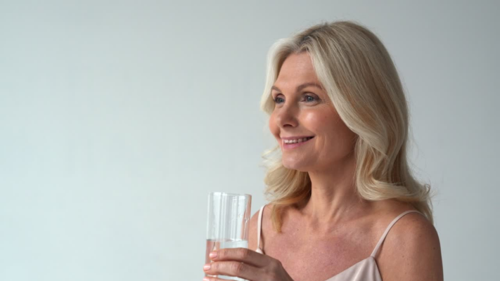 Menopause drink plenty of water