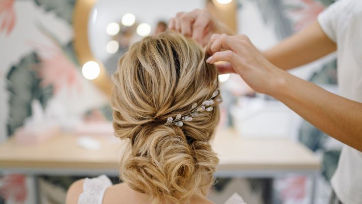 wedding hair