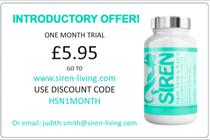 Hair skin and nail introductory offer